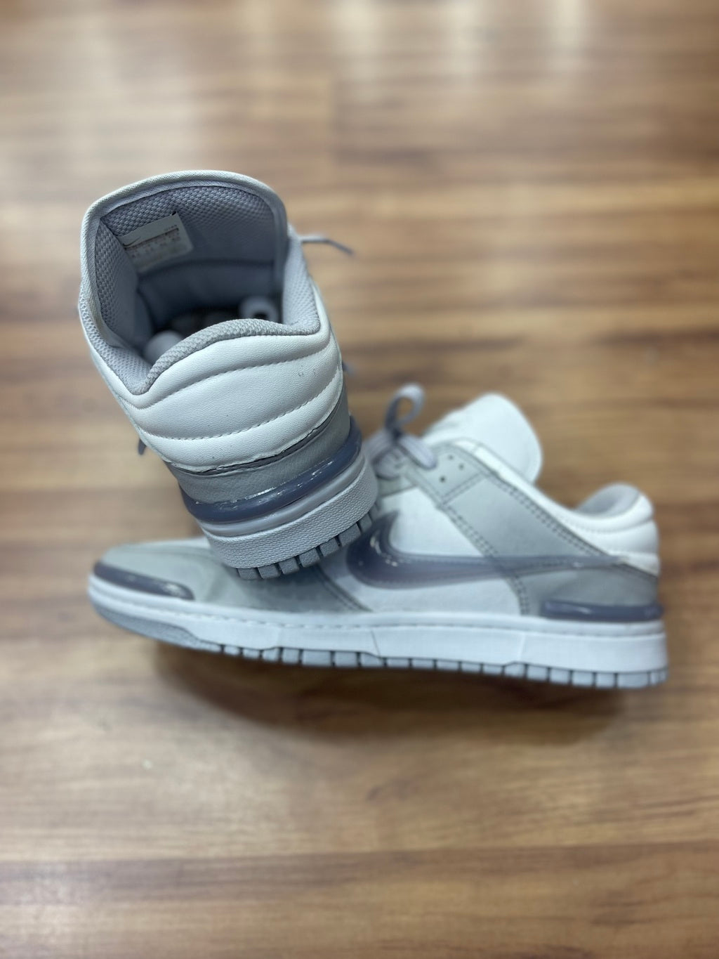 Dunk Twist "Branco/Cinza"