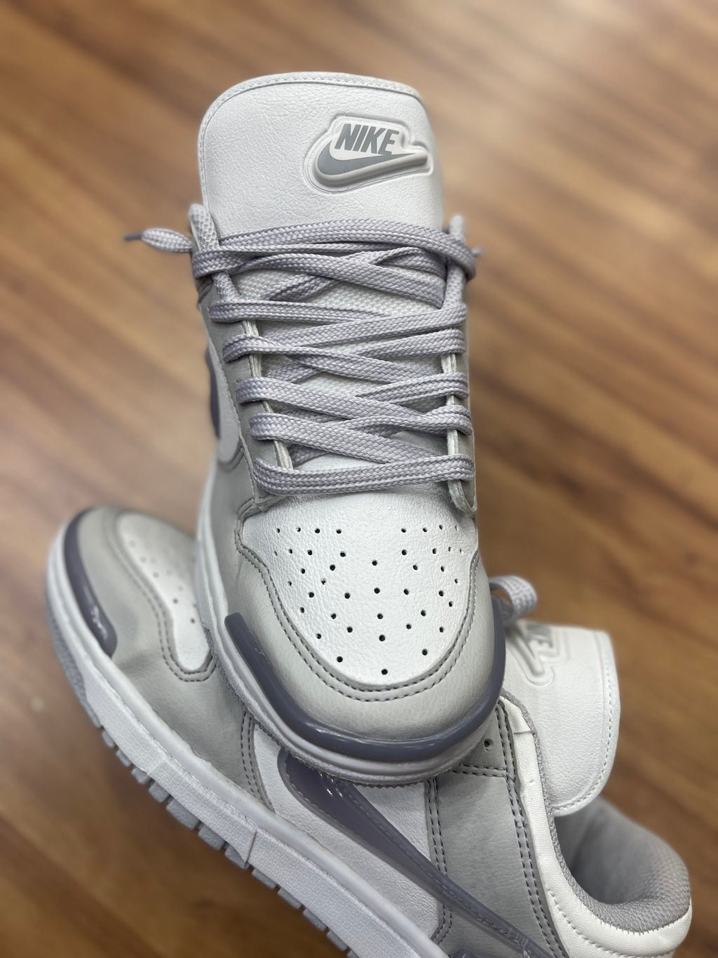 Dunk Twist "Branco/Cinza"