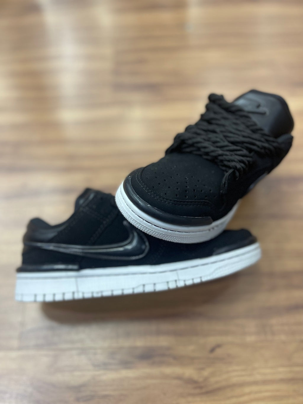 Dunk Twist "Preto Camurça"