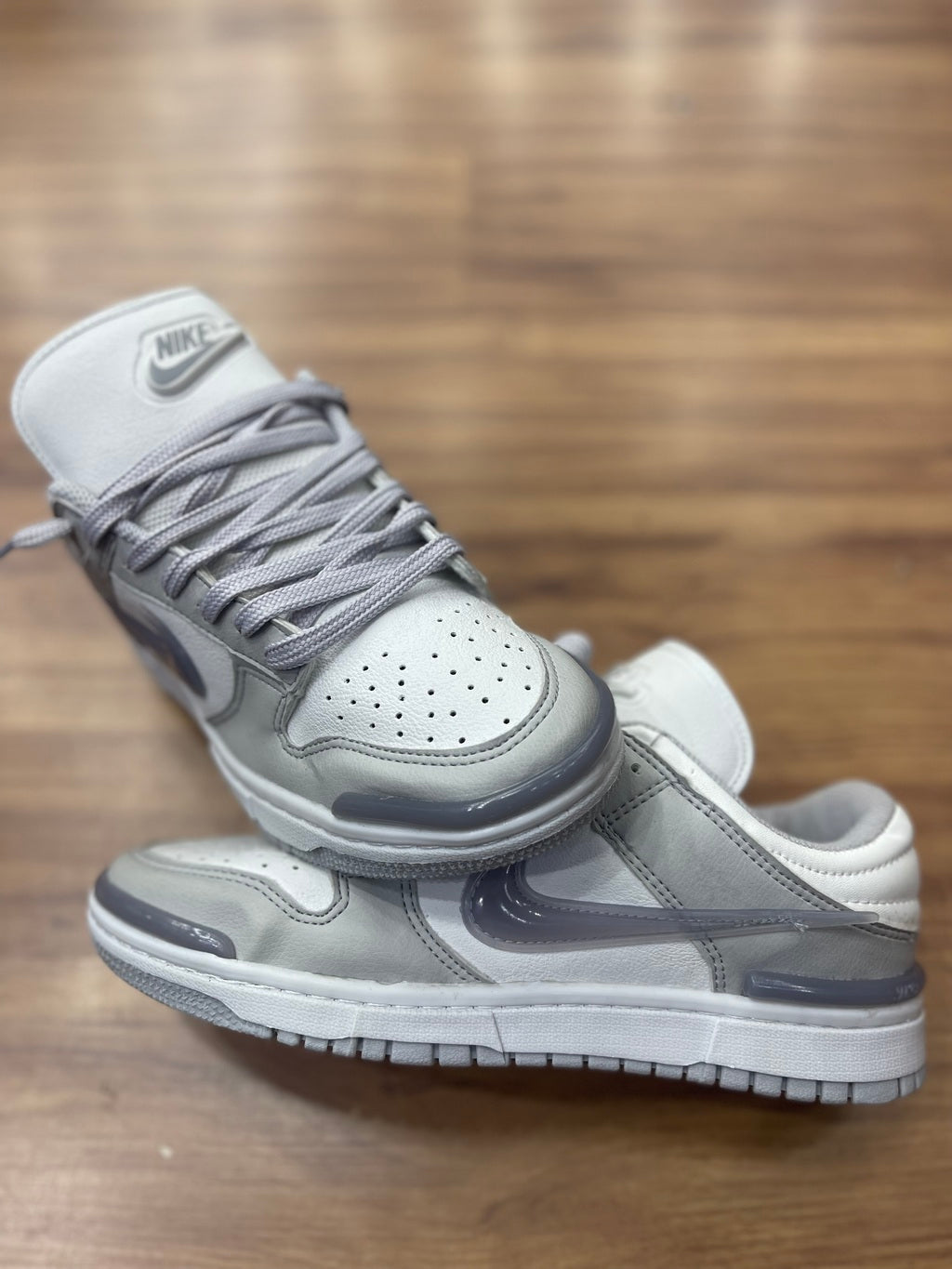 Dunk Twist "Branco/Cinza"