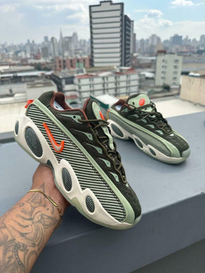 Nike NOCTA Glide Verde e Laranja