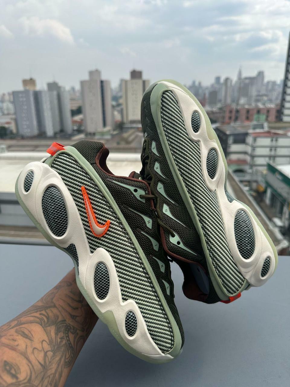 Nike NOCTA Glide Verde e Laranja