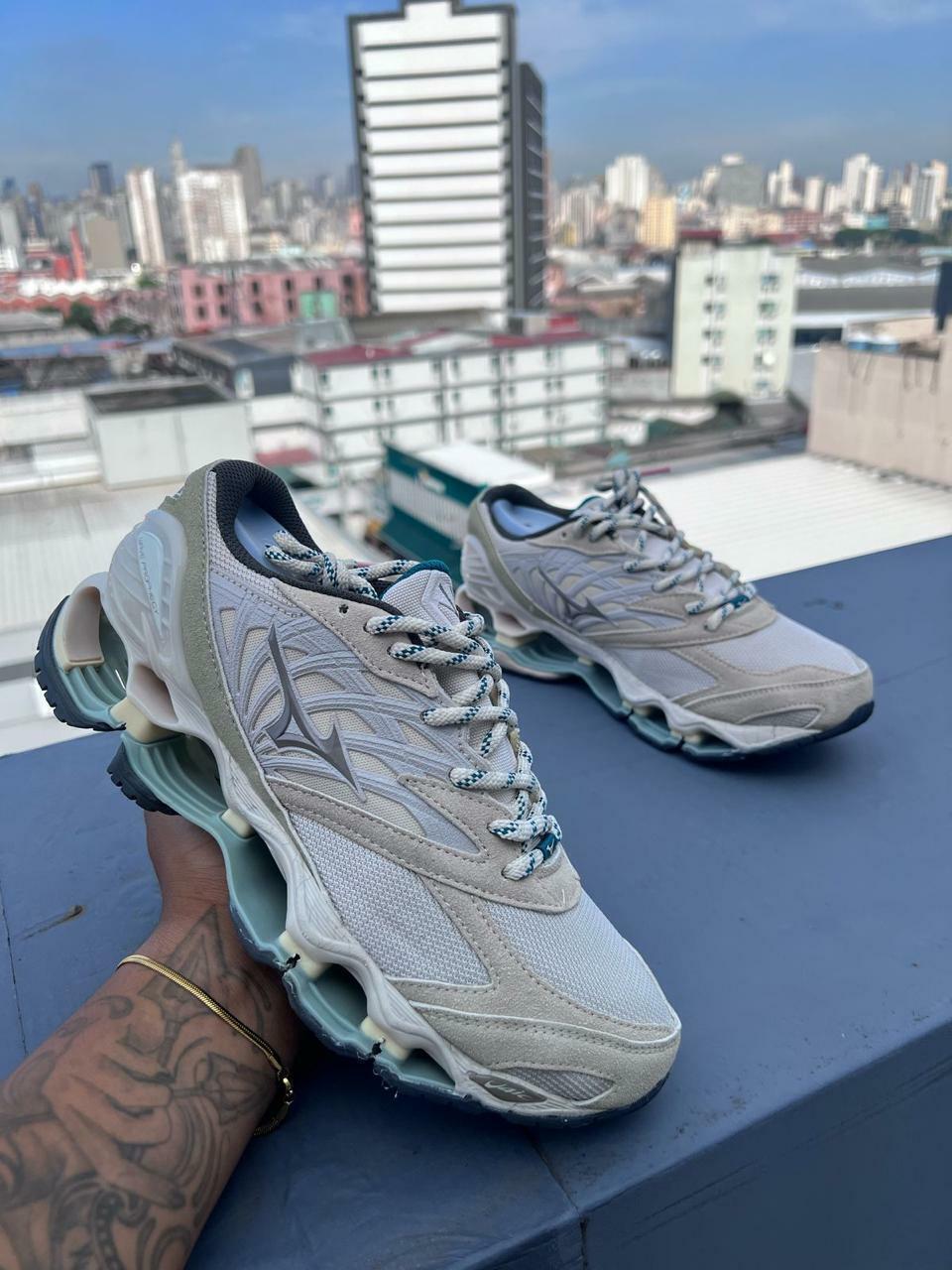 Mizuno Wave Prophecy LS Nomand Bege/Verde
