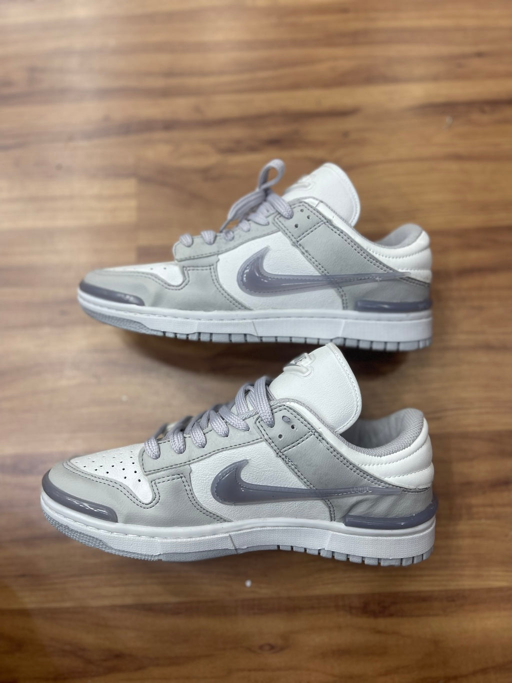 Dunk Twist "Branco/Cinza"