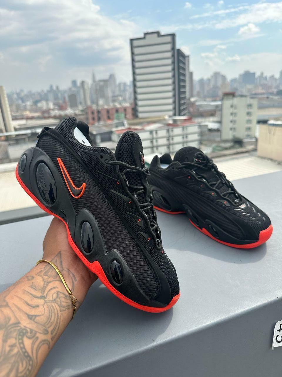 Nike NOCTA Glide Preto e Vermelho